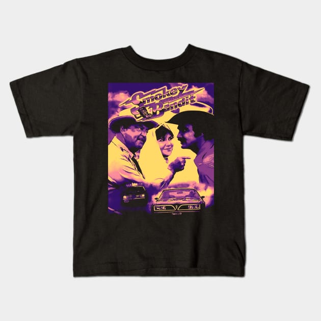 Smokey and The Bandit Kids T-Shirt by Suka Gitarsar